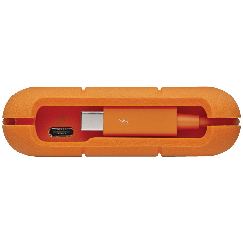 LaCie 5TB Rugged Portable Hard Drive Thunderbolt and USB 3.1
