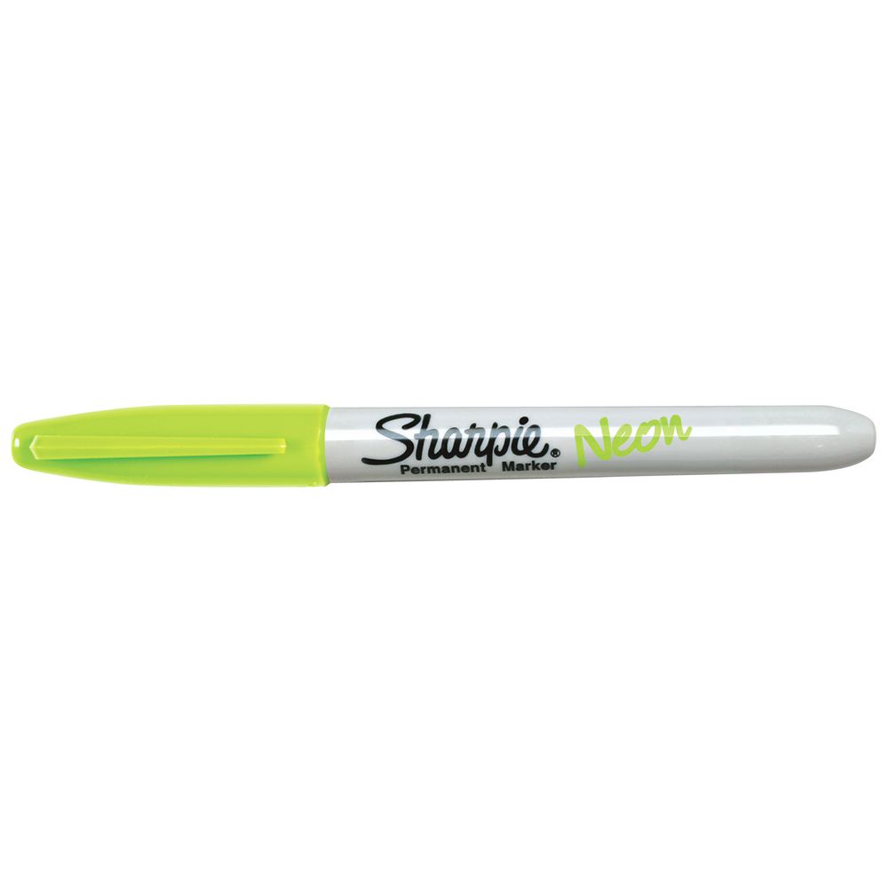 Sharpie Fine Neon Permanent Marker Green
