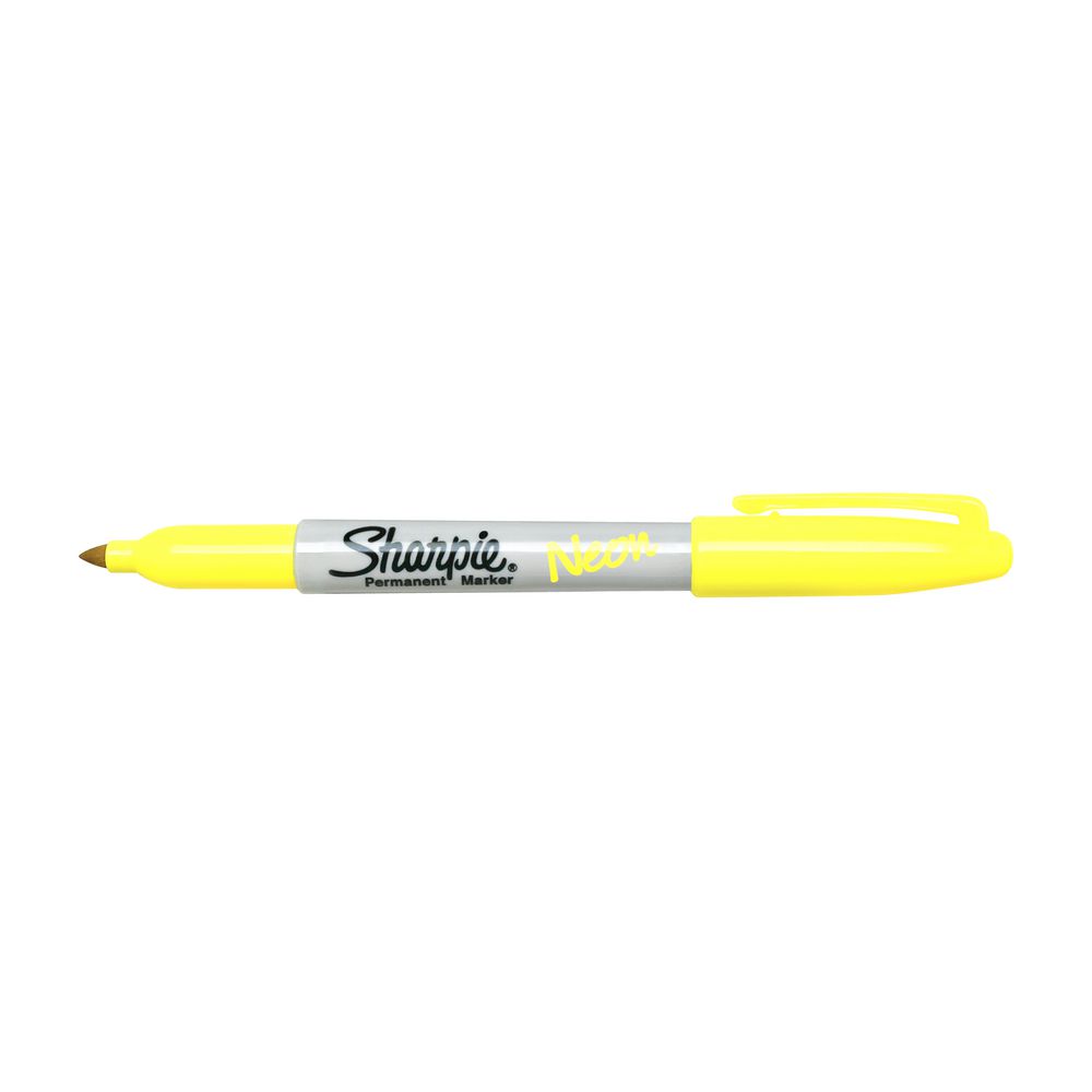 Sharpie Fine Neon Permanent Markers Assorted 5 Pack