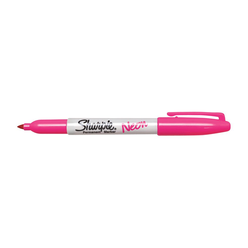Sharpie Fine Neon Permanent Markers Assorted 5 Pack