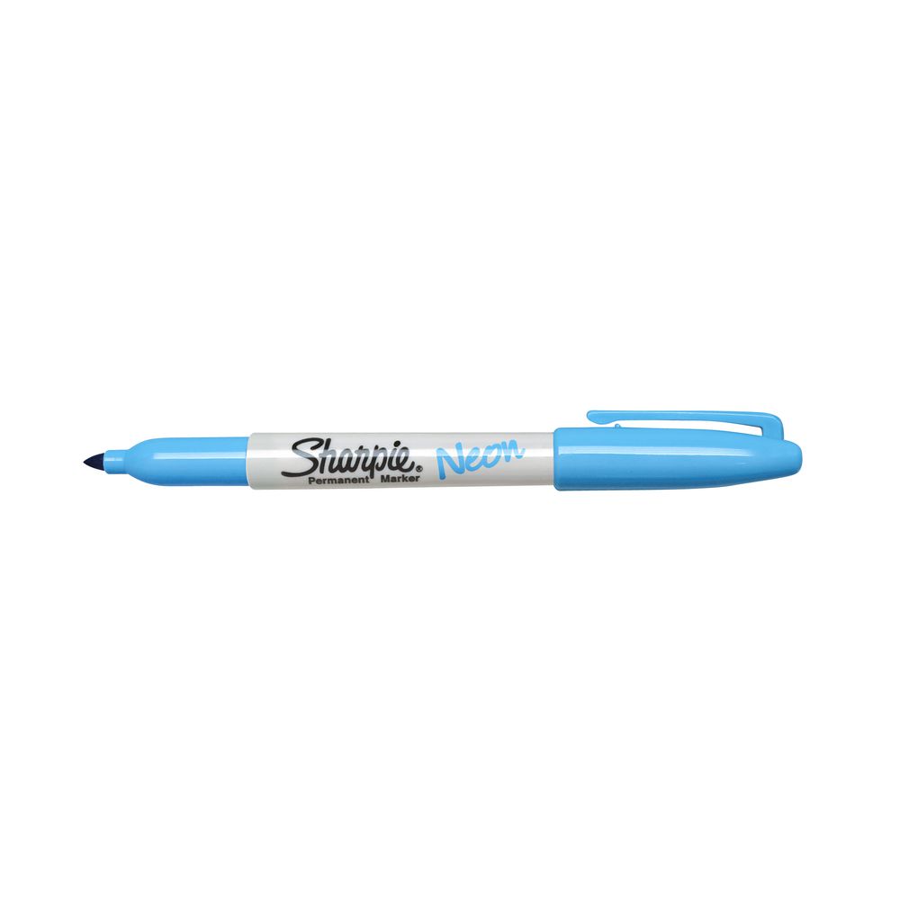 Sharpie Fine Neon Permanent Markers Assorted 5 Pack