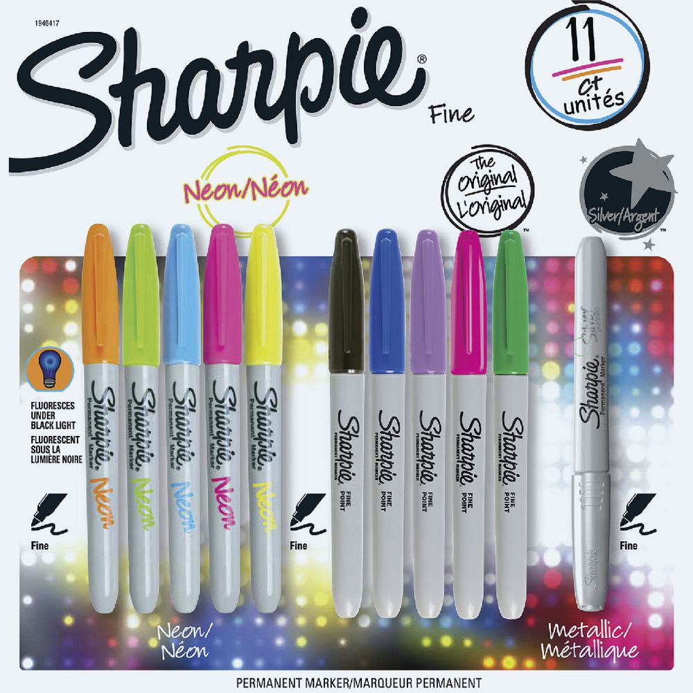 Sharpie Markers Assorted 11 Pack