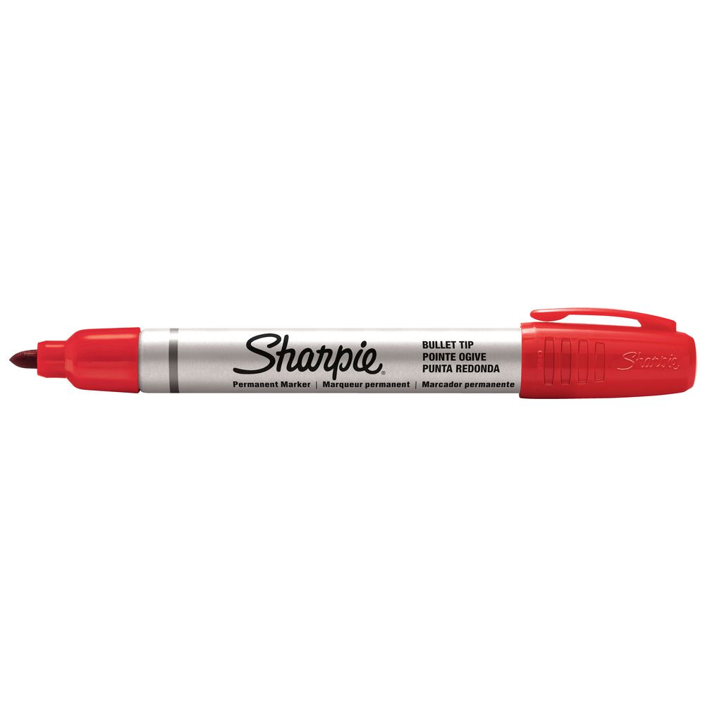 Sharpie Pro Metal Bullet Permanent Marker Red