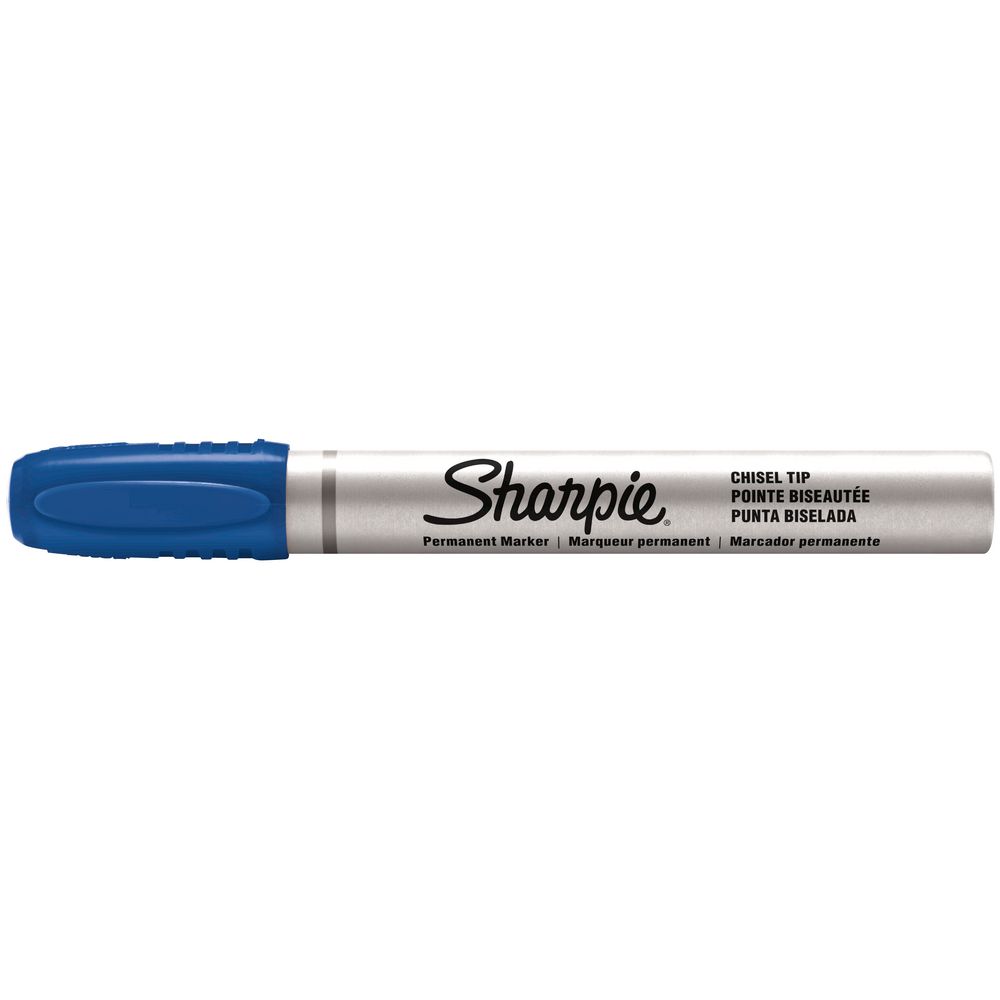 Sharpie Pro Metal Permanent Marker Chisel Tip Blue