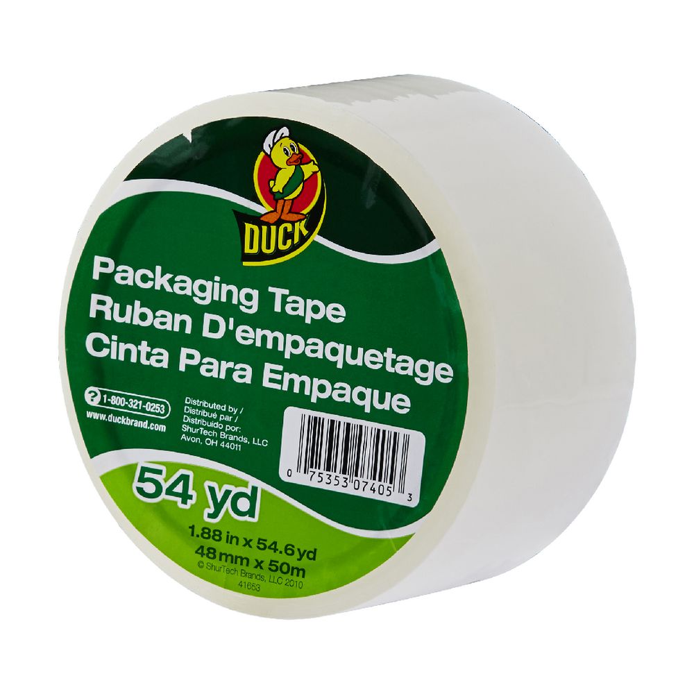 Duck Standard Packaging Tape 48mm x 50m Clear