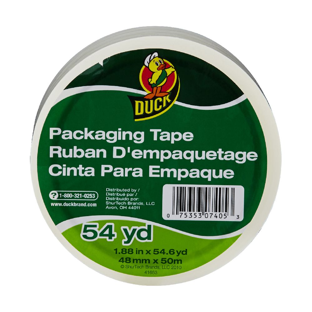 Duck Standard Packaging Tape 48mm x 50m Clear