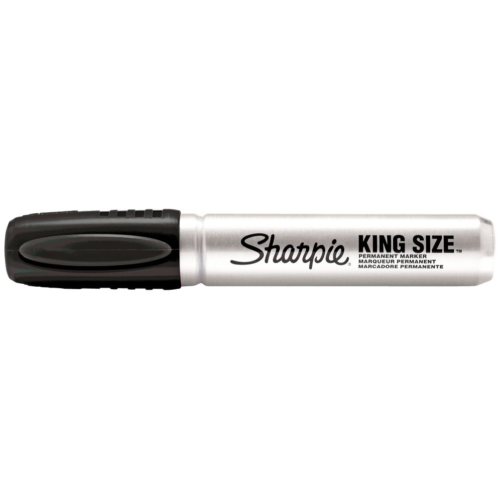Sharpie Pro King Size Permanent Marker Chisel Tip Black