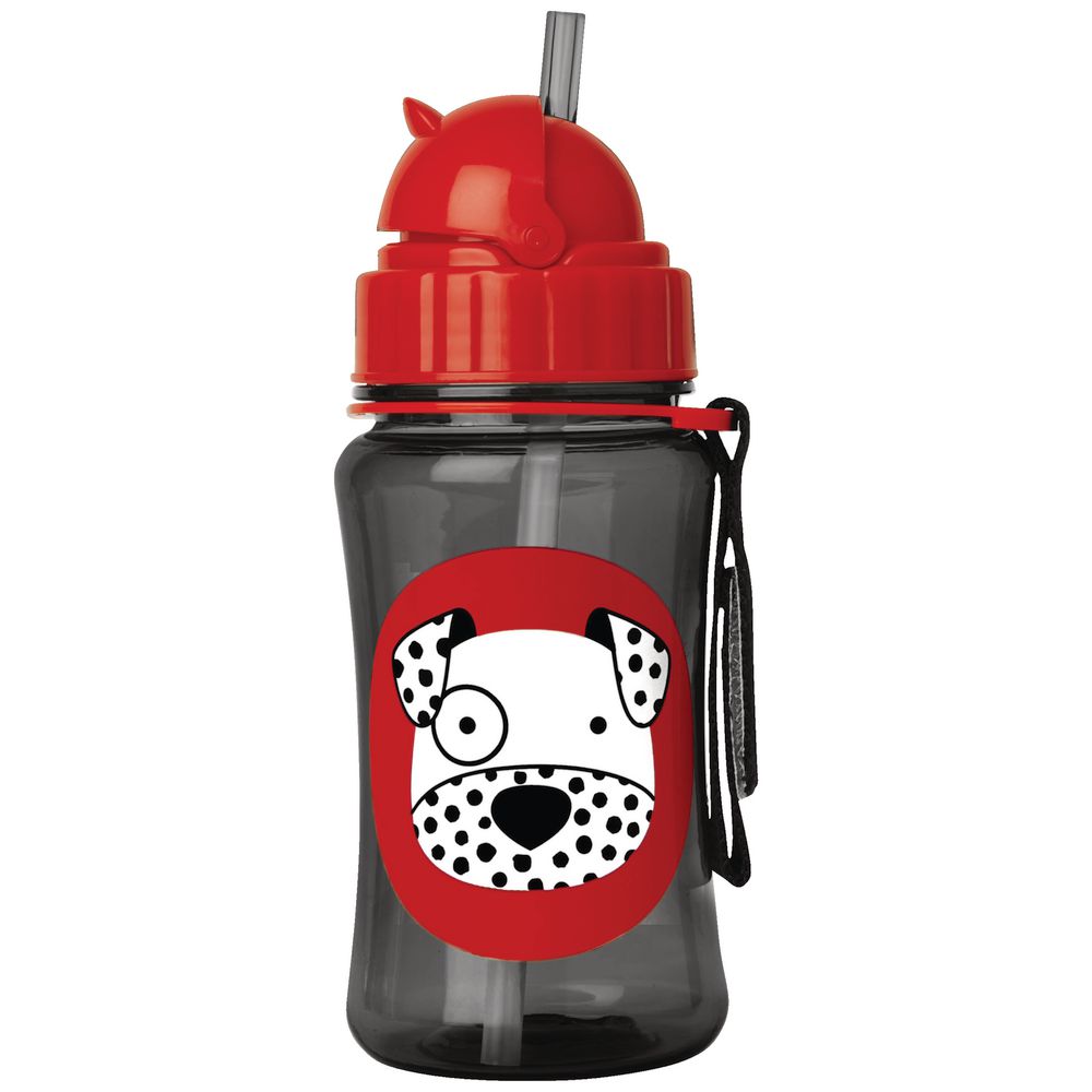 SKIP HOP Zoo Straw Drink Bottle Dalmatian