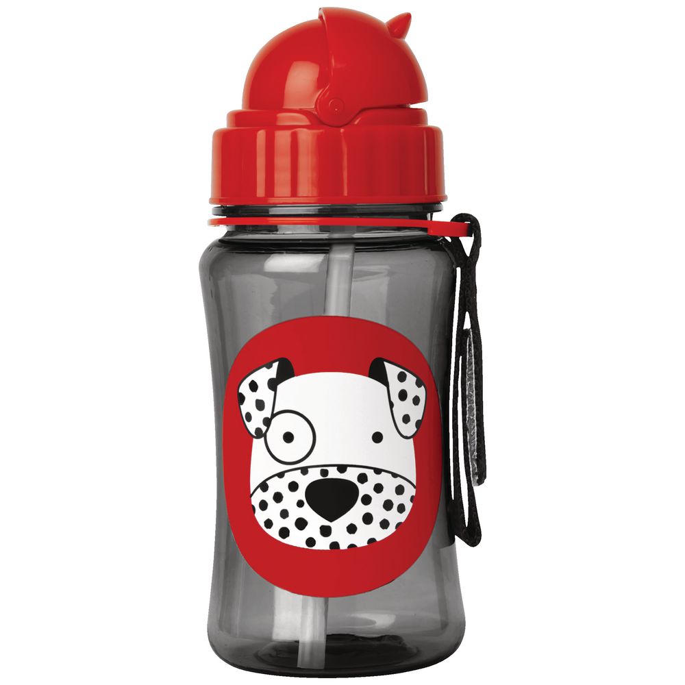 SKIP HOP Zoo Straw Drink Bottle Dalmatian