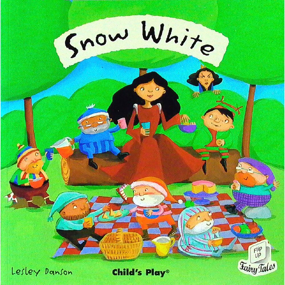 Child's Play Snow White Flip Up Book Officeworks