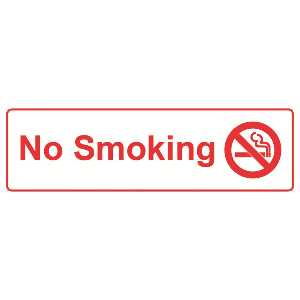 Sandleford No Smoking Self-adhesive Sign