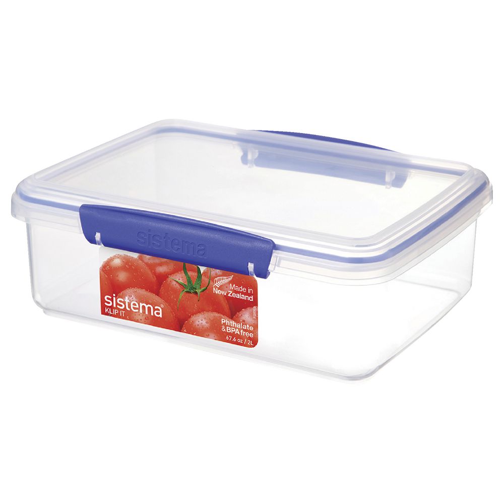 Sistema Klip It Rectangular Container 2L