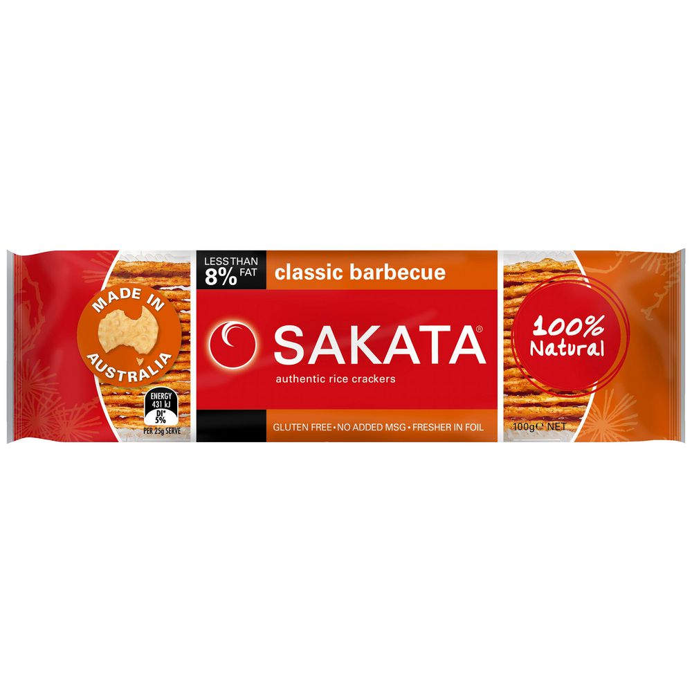 Sakata Crackers Classic Barbeque 100g
