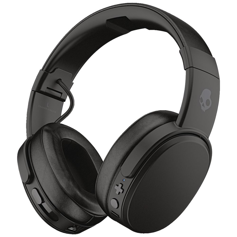 Skullcandy Crusher Wireless Over Ear Headphones Black/Coral