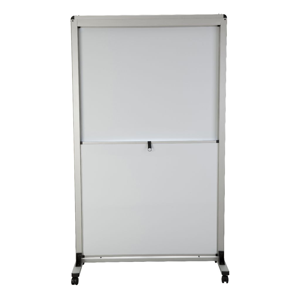 Ucomm 4 Faced Sliding Whiteboard