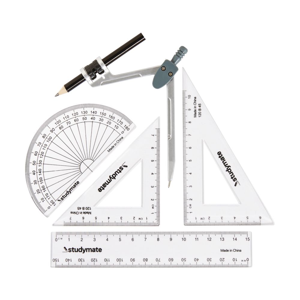 Studymate 6 Piece Maths Set
