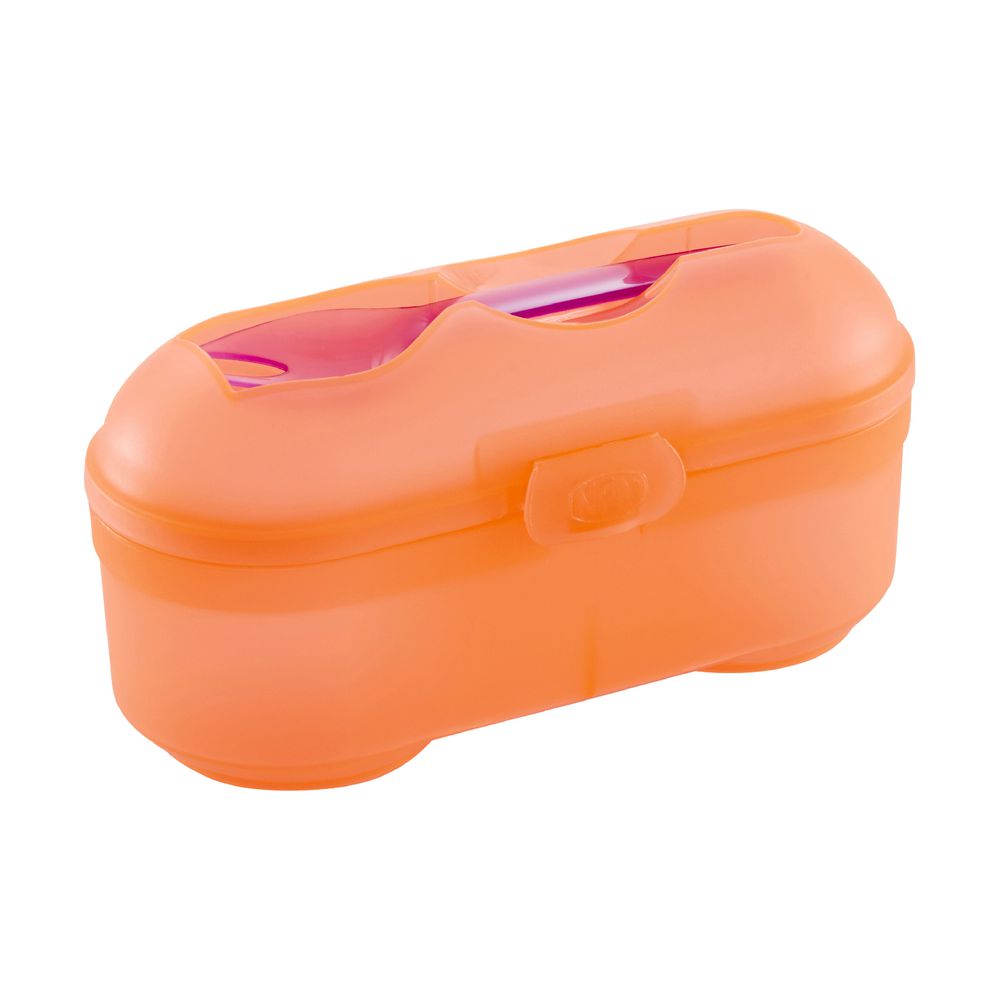 Nude Food Movers Double Snack Tube Melon and Plum Purple