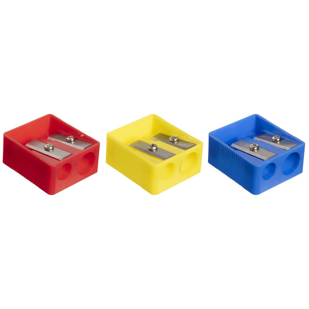 Studymate Plastic Wedge 2 Hole Sharpener