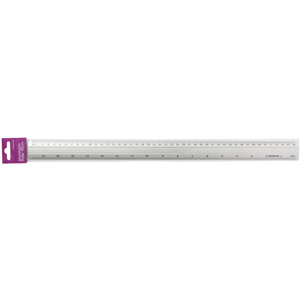 Studymate Aluminium Ruler 45cm