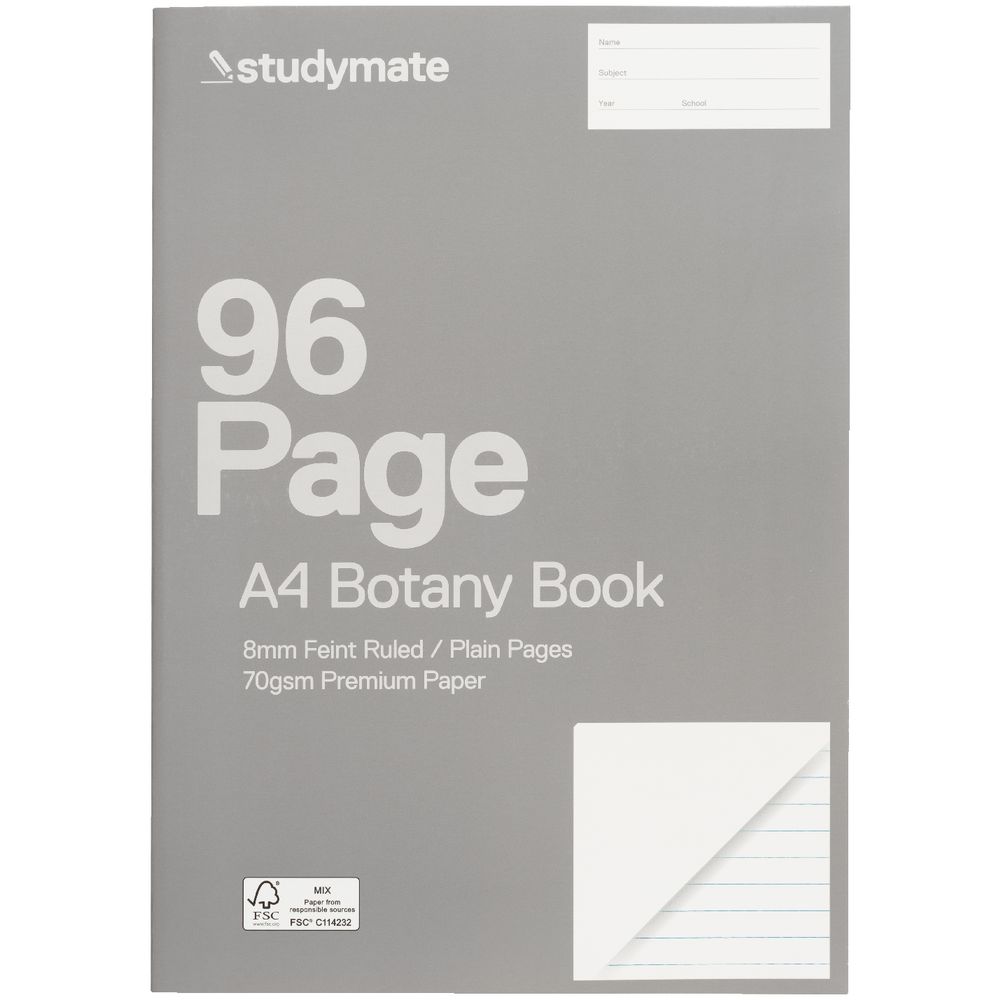 Studymate Premium A4 Botany Book