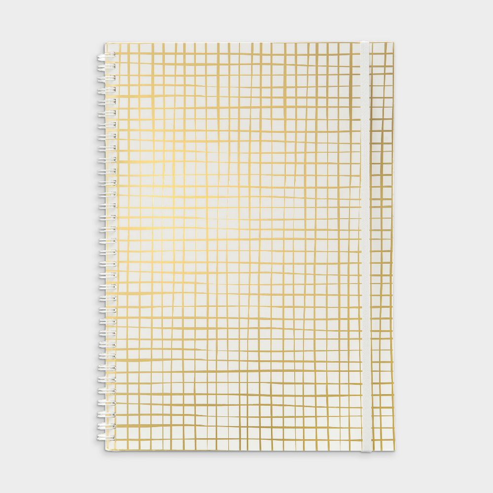 Otto A4 Spiral Notebook 200 Page Grid 9341694494210 eBay