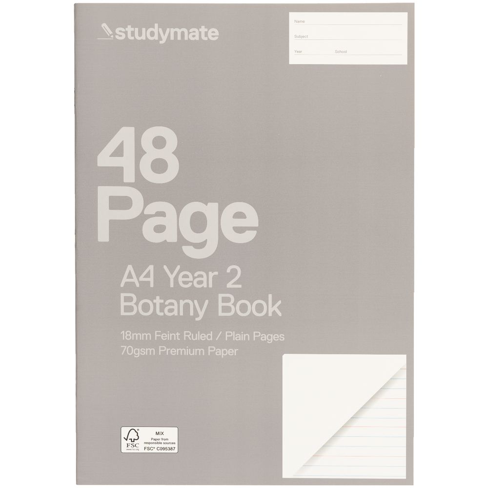 Studymate Premium A4 Botany Book QLD Year 2