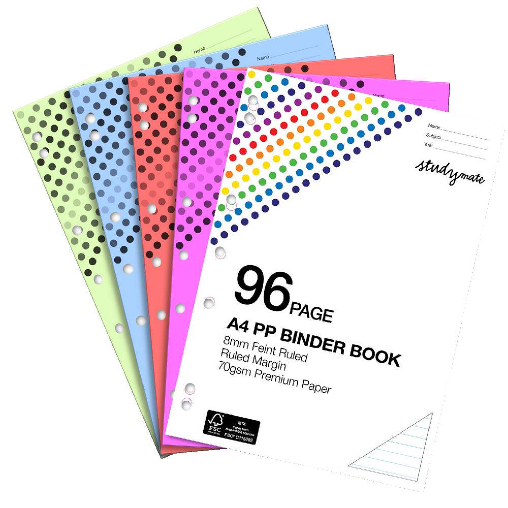 Studymate A4 Premium PP Binder Book eBay