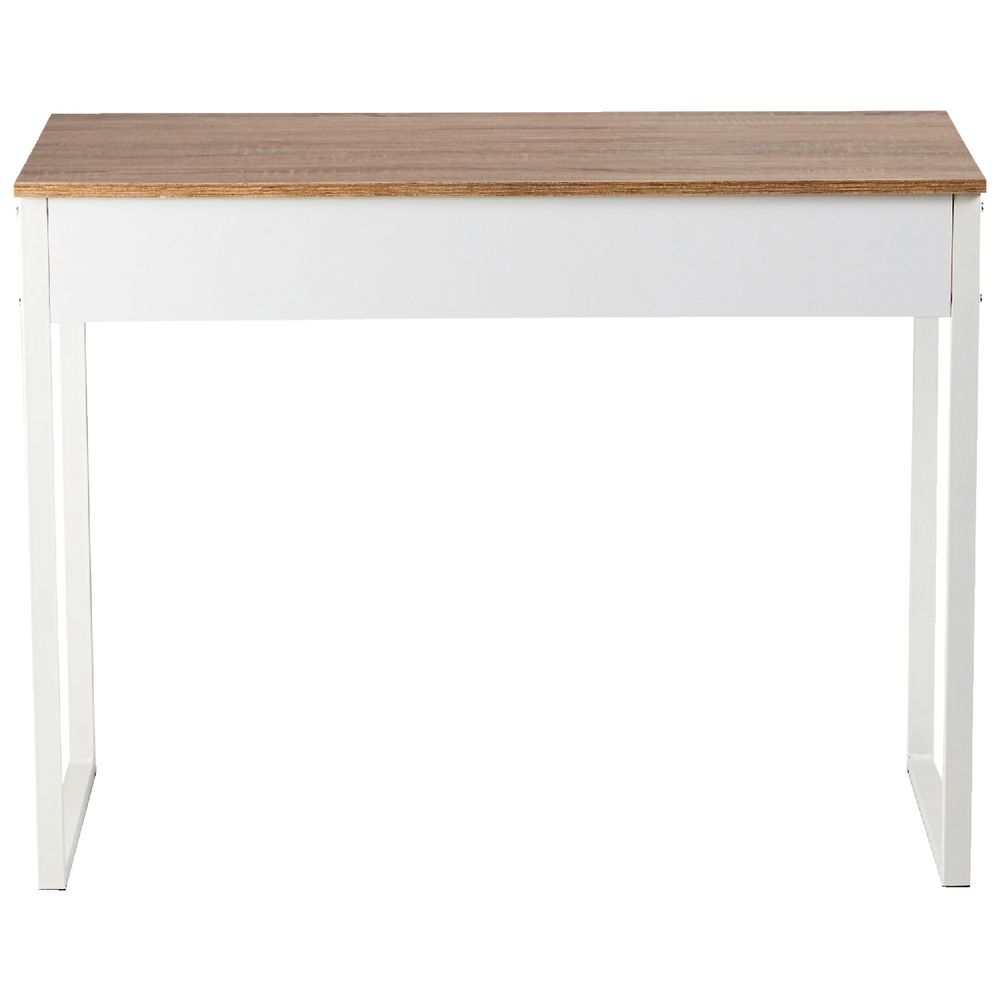 Floyd Loop Leg Desk 1000mm White/Oak
