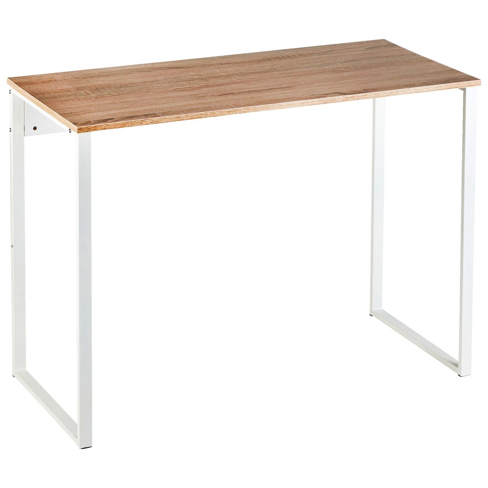 Floyd Loop Leg Desk 1000mm White/Oak