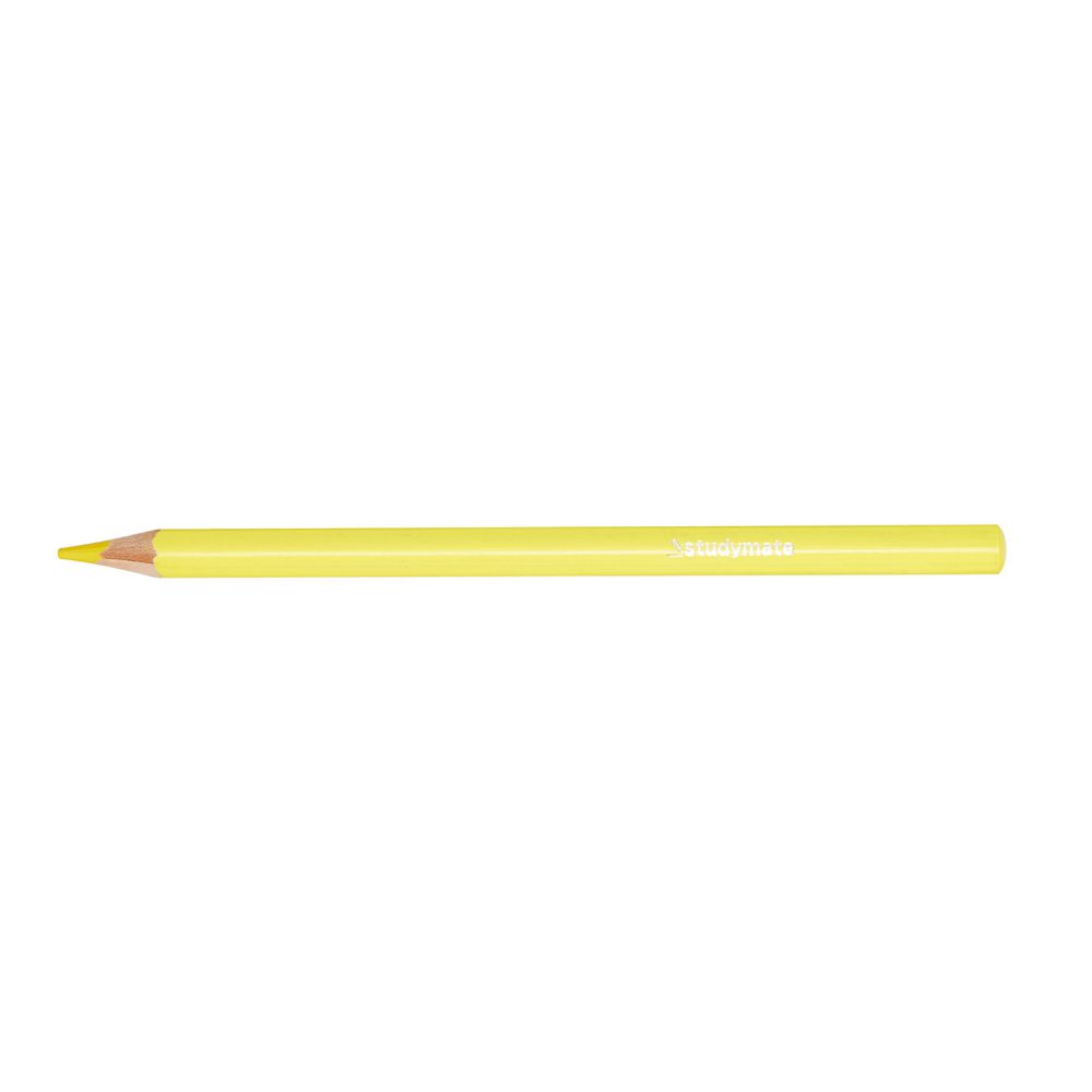 Studymate Jumbo Coloured Pencil Yellow