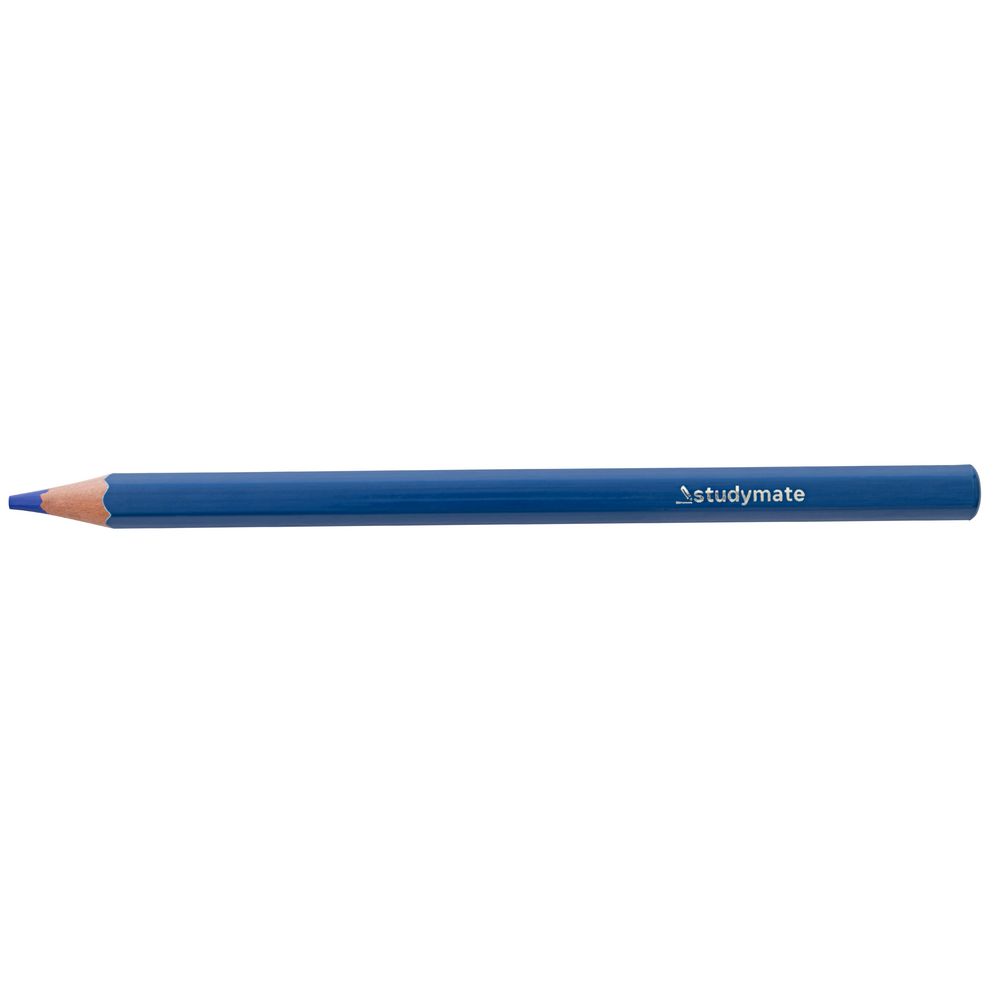 Studymate Jumbo Coloured Pencil Light Blue