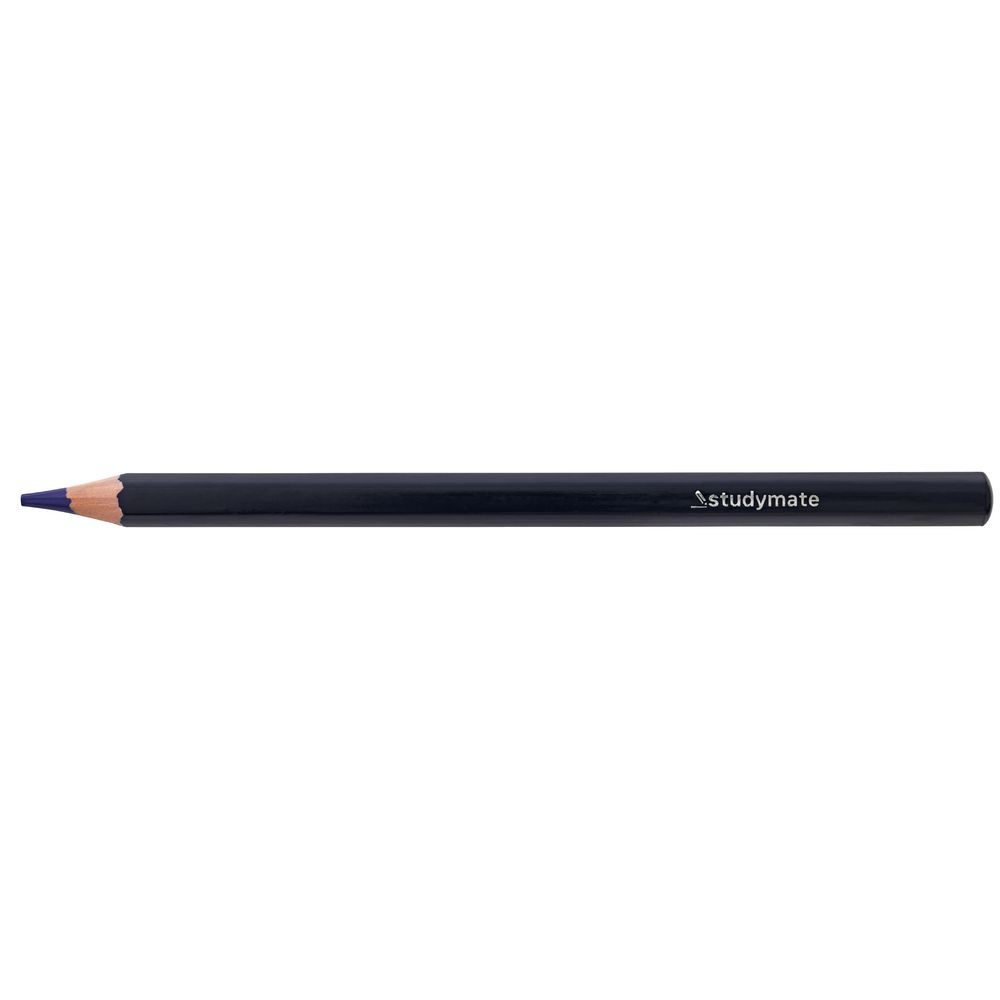 Studymate Jumbo Coloured Pencil Deep Blue