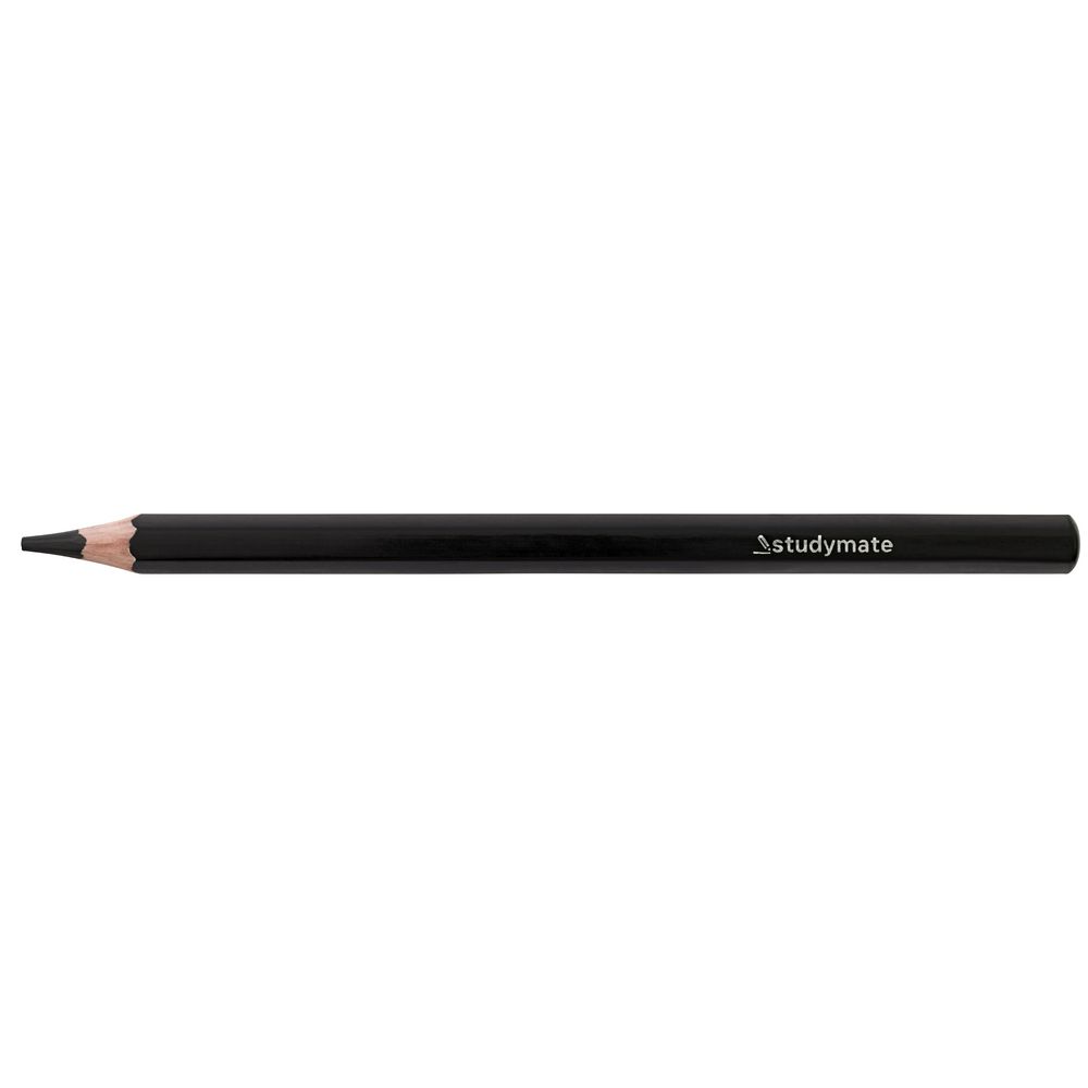 Studymate Jumbo Coloured Pencil Black