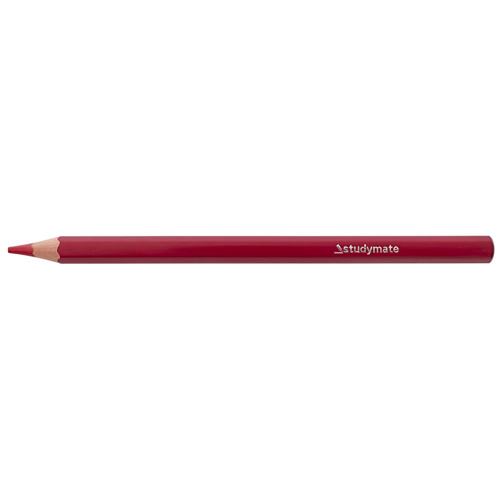 Studymate Jumbo Coloured Pencil Vermilion
