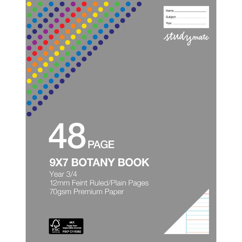 Studymate Premium 9x7 Botany Book QLD Year 3