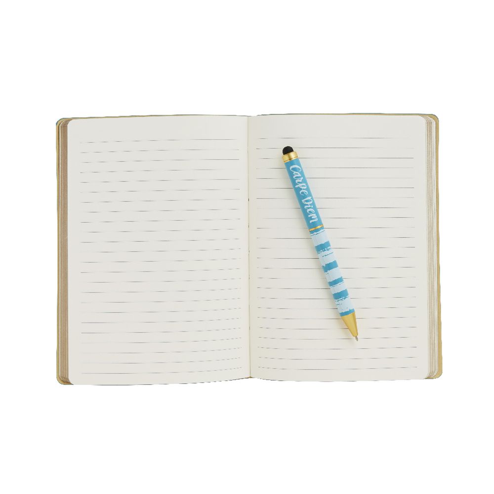 Studio Oh! Leatheresque Journal Teal