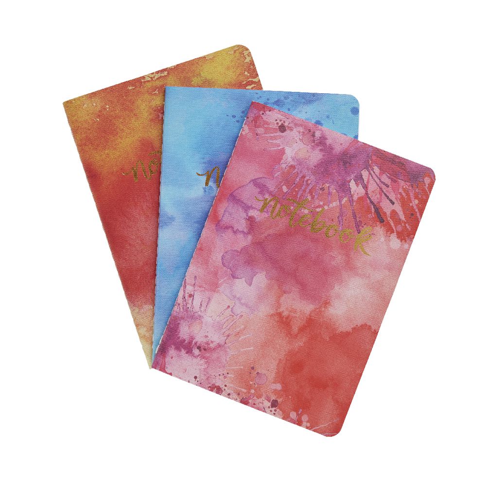 Studio Oh! Notebook Trio Aquarelle 3 Pack