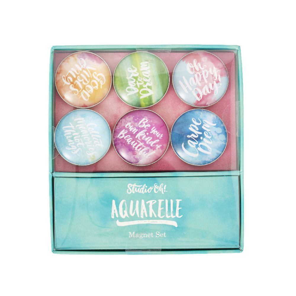 Studio Oh! Magnet Set Aquarelle