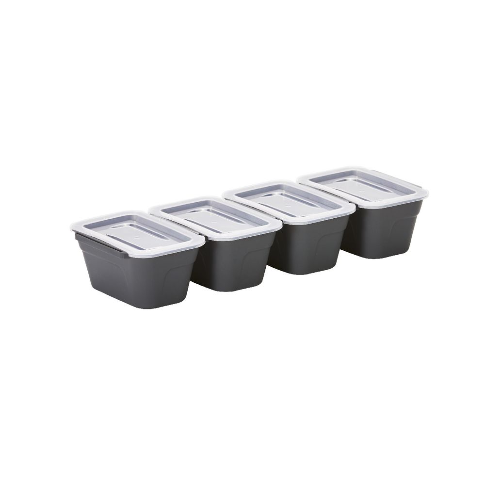 Ezy Storage Solutions Small Bins 4 Pack