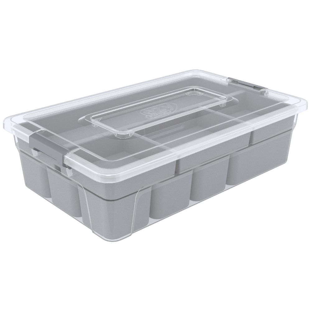 Ezy Storage Sort It 9 Compartment Container