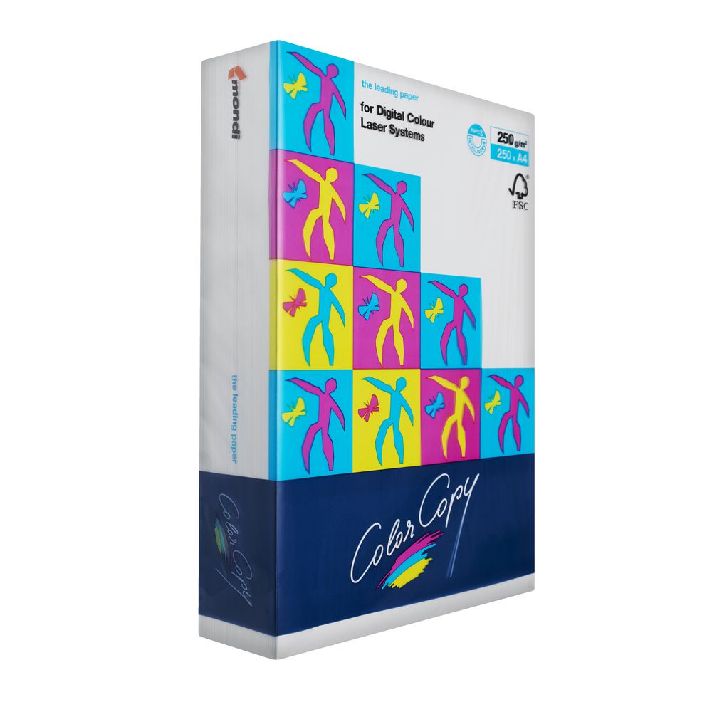 Colour Copy A4 Digital Paper 250gsm 125 Sheet Ream