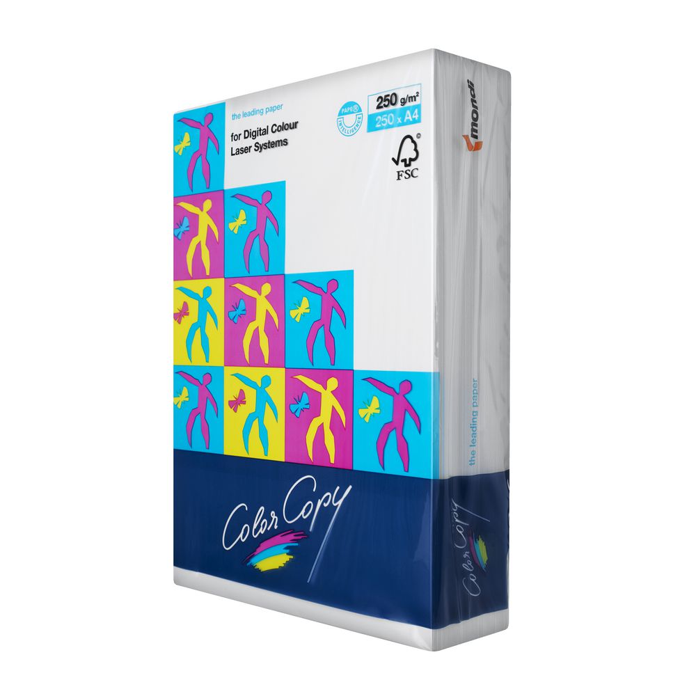 Colour Copy A4 Digital Paper 250gsm 125 Sheet Ream