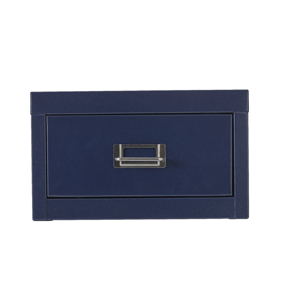 Spencer 1 Drawer Cabinet Metallic Blue