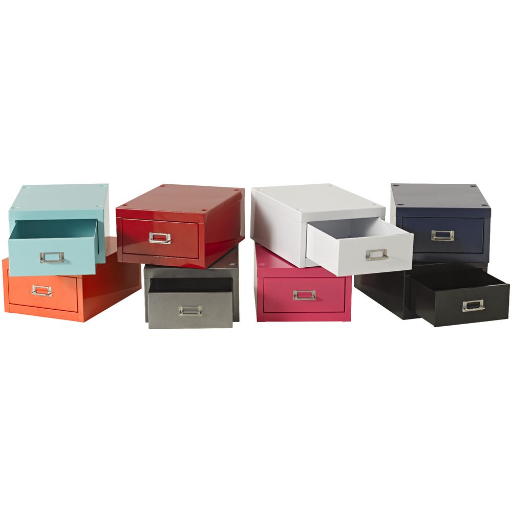 Spencer 1 Drawer Cabinet Pink