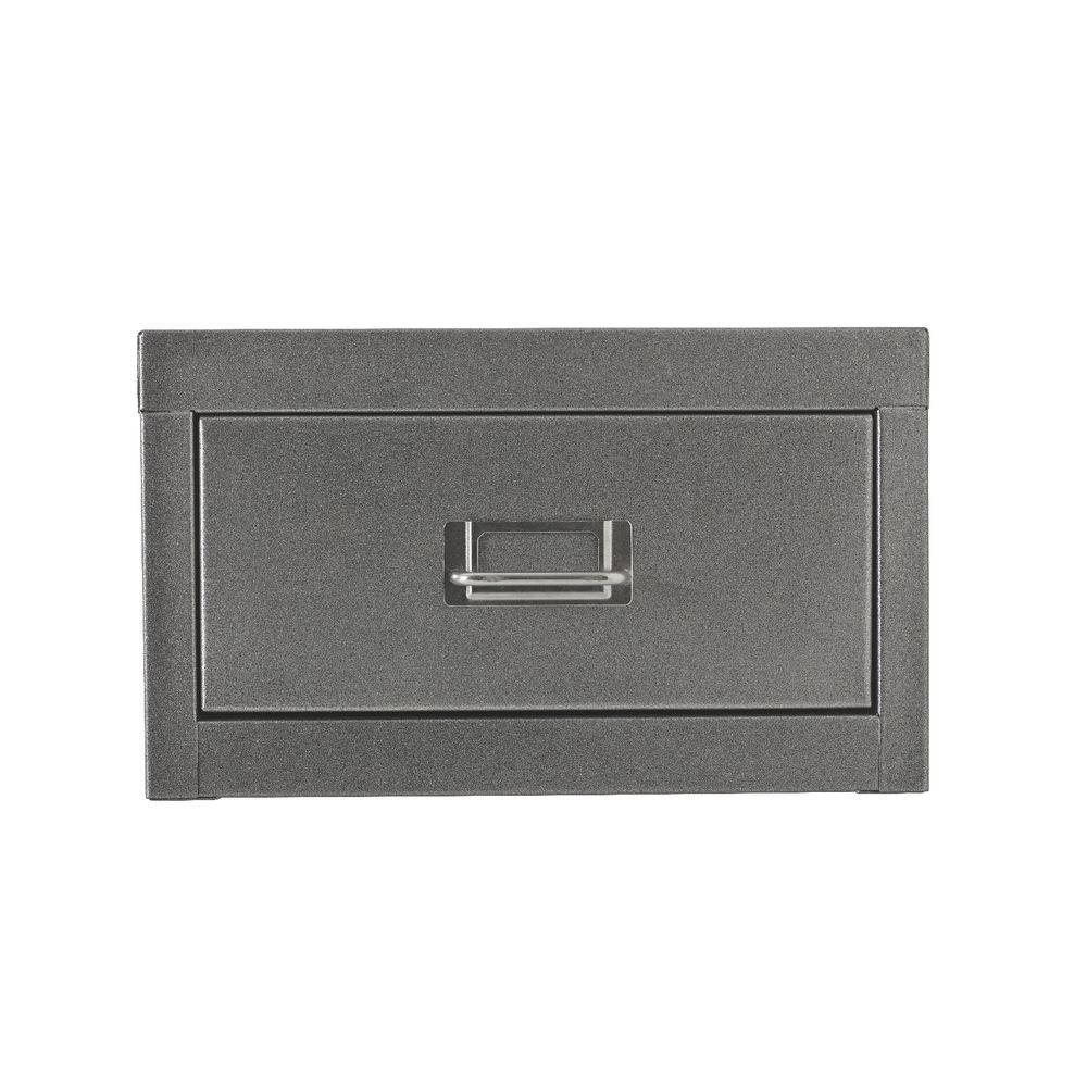 Spencer 1 Drawer Cabinet Silver