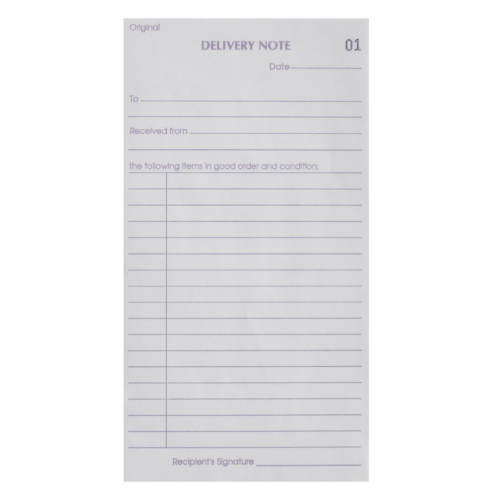 Olympic No.633 Carbon Duplicate Delivery Book