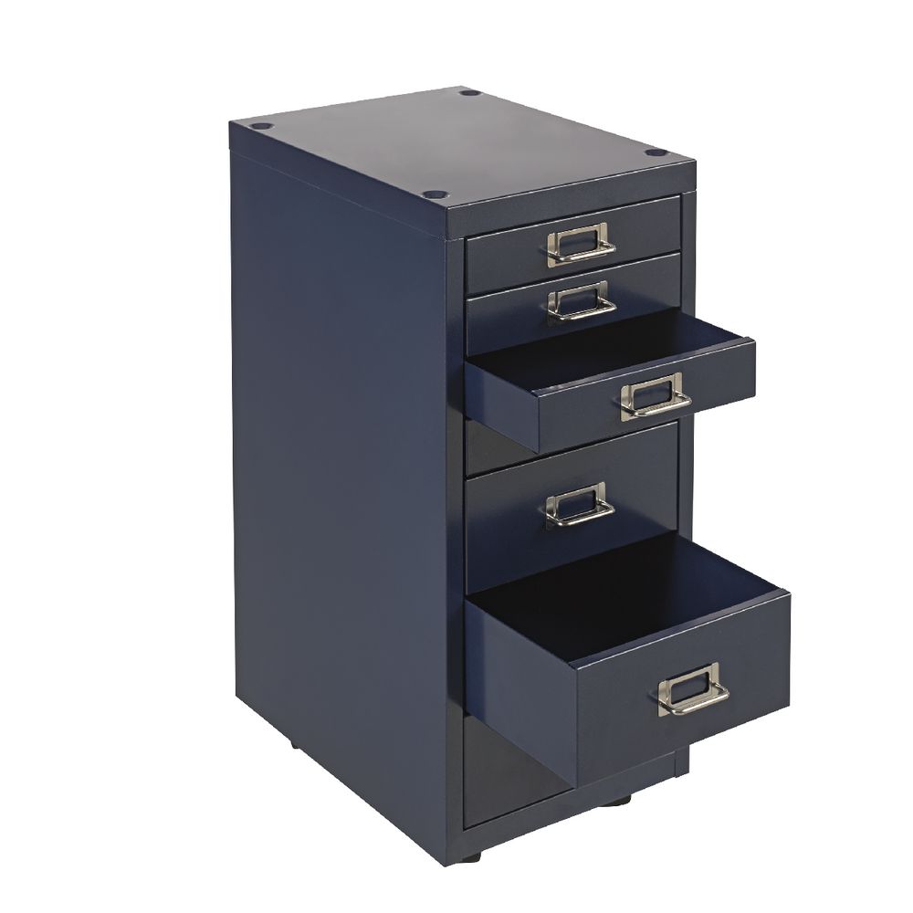 Spencer 7 Drawer Cabinet Navy Blue