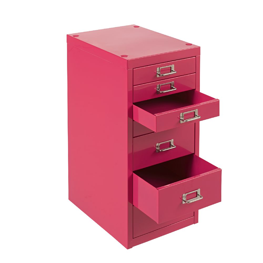 Spencer 7 Drawer Cabinet Pink