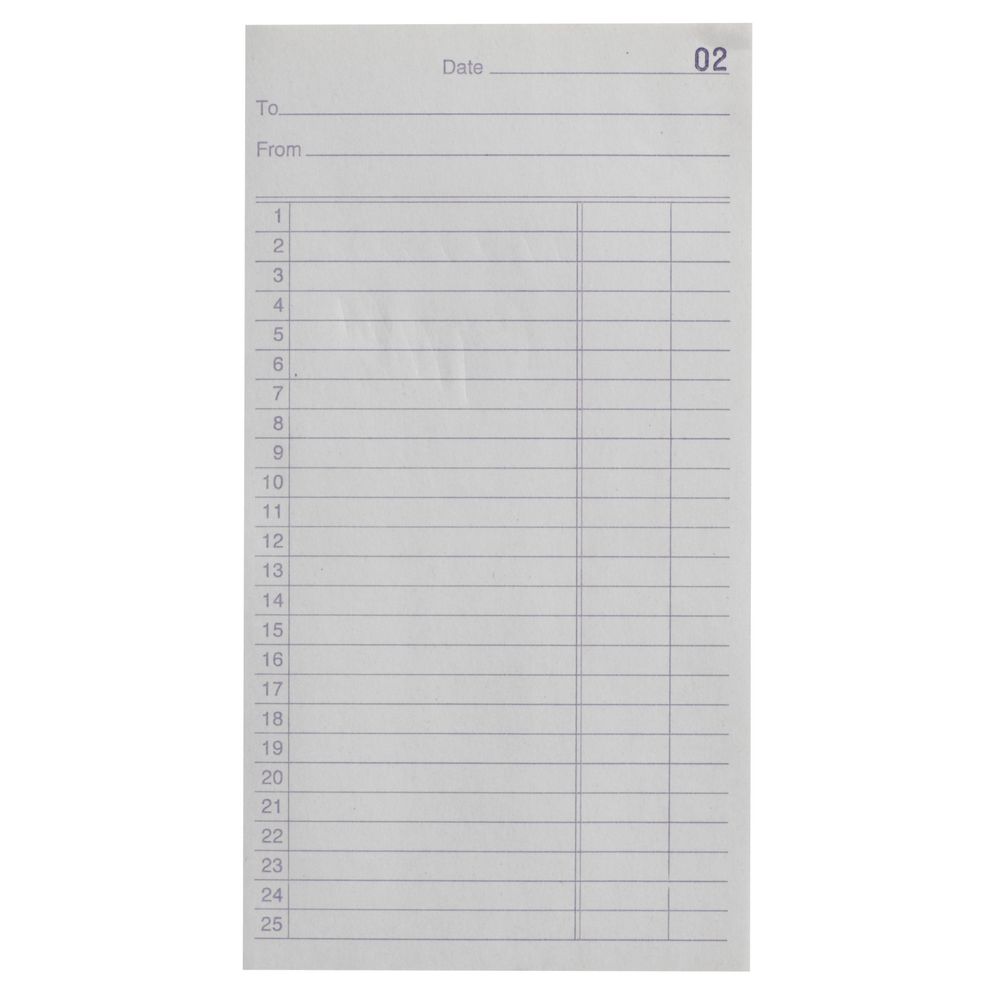 Olympic No.8 Carbon Duplicate Docket Book