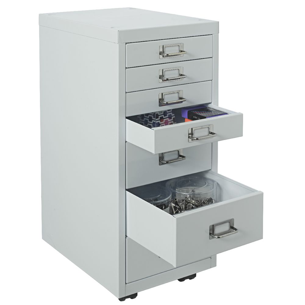 Spencer 7 Drawer Cabinet White